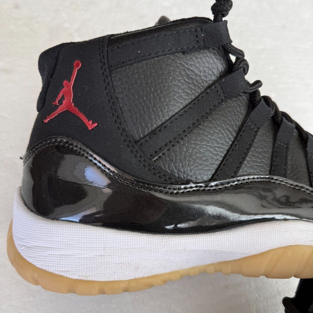 Size 11 Air Jordan 11 Retro 2008 Black Outsole Gum 136046-068 No Box - Picture 10 of 13